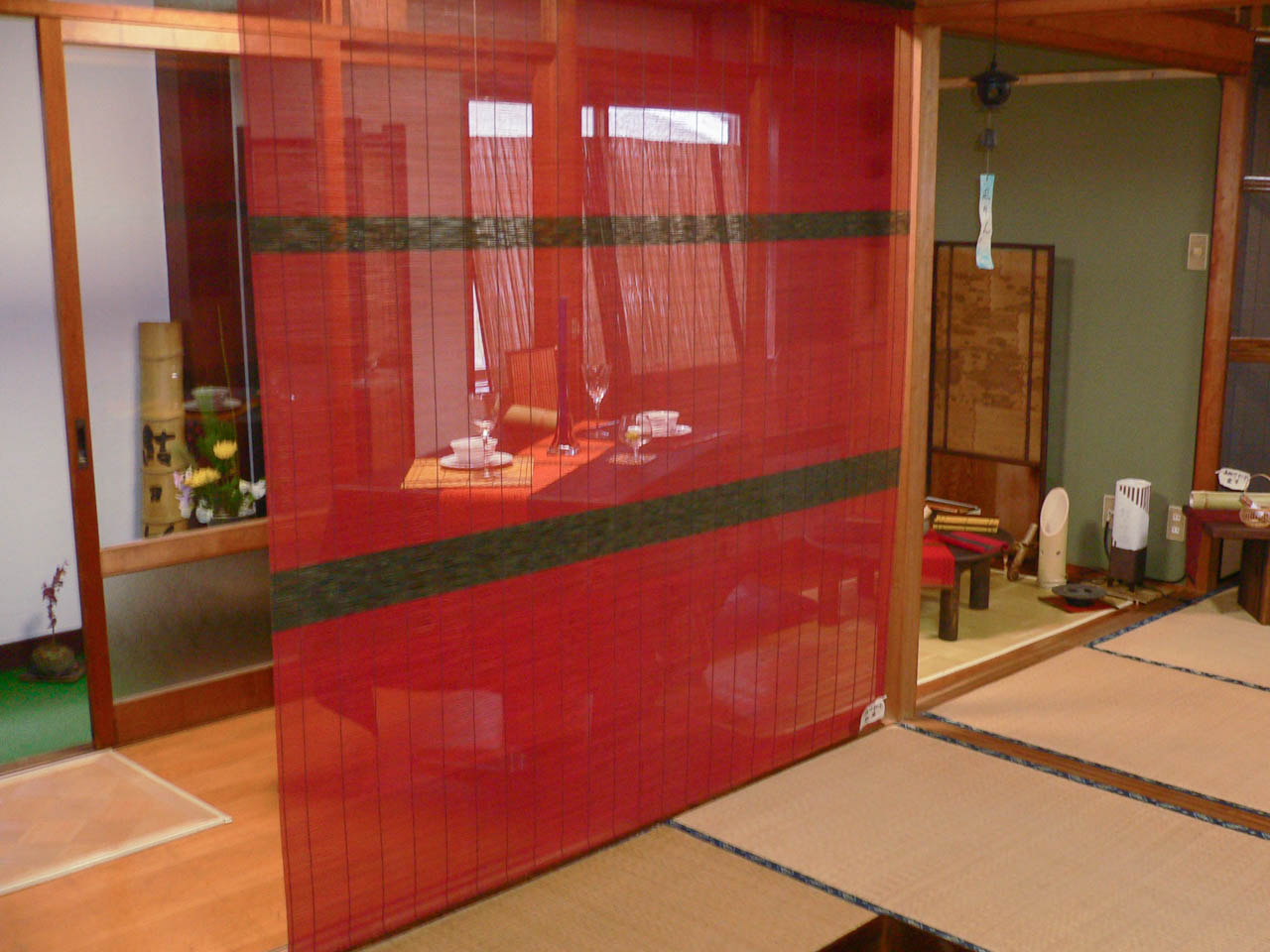 竹すだれ　ー 結乃竹